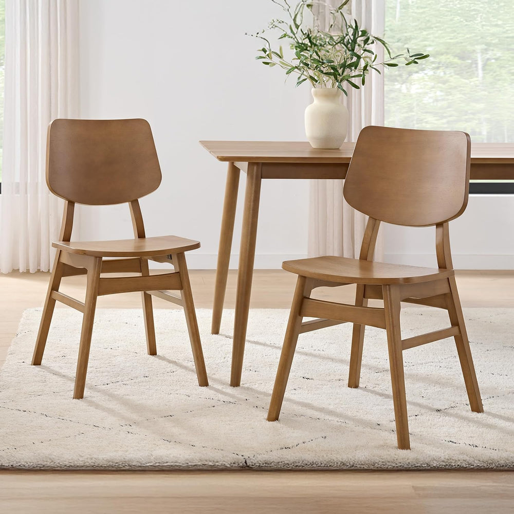 Alaterre Furniture Calais Dining – Mid Century Modern Set of 2 Dining Chairs ...