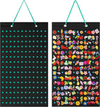 PACMAXI Shoe Charms Organizer, Hanging Shoe Charm Holder with 188 Holes