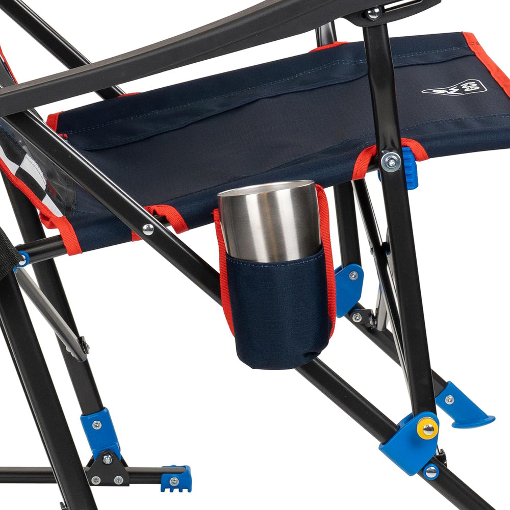 GCI Outdoor NASCAR Roadtrip Rocker Camping & Sideline Sports Chair | Port...