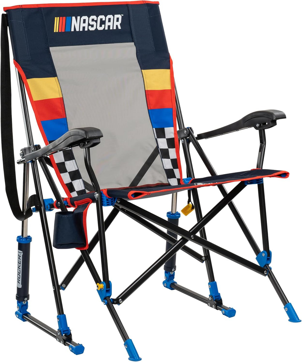 GCI Outdoor NASCAR Roadtrip Rocker Camping & Sideline Sports Chair | Port...