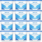 Moisture Absorbers 12 Pack, Fragrance-Free Closet Dehumidifier for Bathroom, Car ＆ Basement, 10.5 oz Refillable Humidity Absorber Boxes