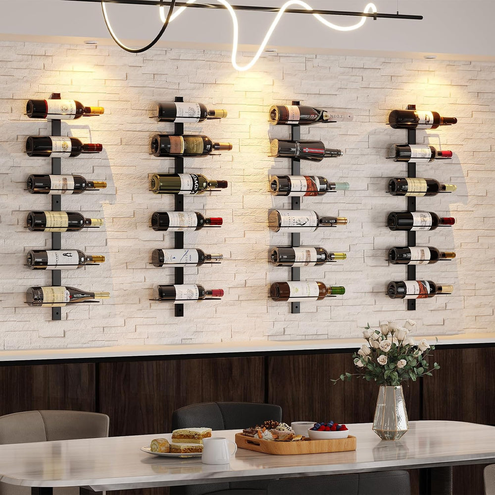 X-cosrack 36 Bottle Wall Mounted Wine Rack, Modular Hanging Wine Rack for DIY...