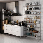 14" Deep x 42" Wide x 86" Height Wire Shelving Kit | 8-Tier | NSF Commercial Storage Rack Unit