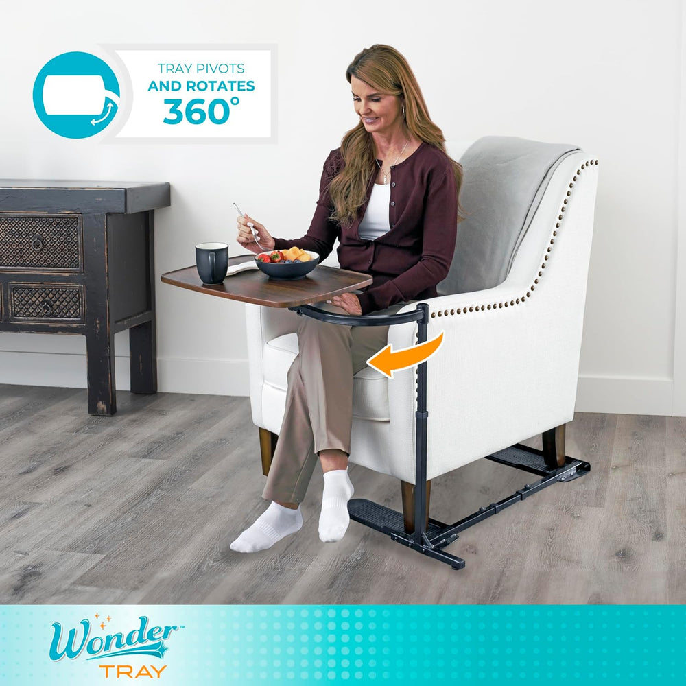 Stander Wonder Tray, Adjustable Swivel Table, Large Laptop Stand, Couch Desk,...