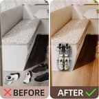 Foldable RV Shoe Rack - Wall Mounted Shoe Storage. | Car Shoe Holder Space Saver, Hanging Shoe Organizer for Various Shoes in Camping RV Travel, 2 Pack.