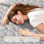 MAXYOYO Japanese Floor Futon Mattress Twin Size, 3" Thicken Tatami Sleeping Pad Foldable Roll Up Mattress, Portable Floor Mattress Pad for Adults, Guest Room, Camping, Grey