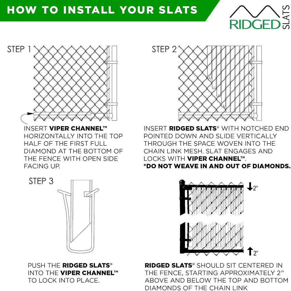 Proudly Made in The USA! - Ridged Slat Single Wall Bottom Locking Slat Depot ...