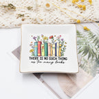 Book Lovers Gifts for Women – Floral Books 4" Jewelry Dish – Bookish Gift for Readers, Librarian, Bookworm, Teacher, Mom, Sister, Friend – Library Gifts, Book Gift for Birthday, Mother Day, Graduation