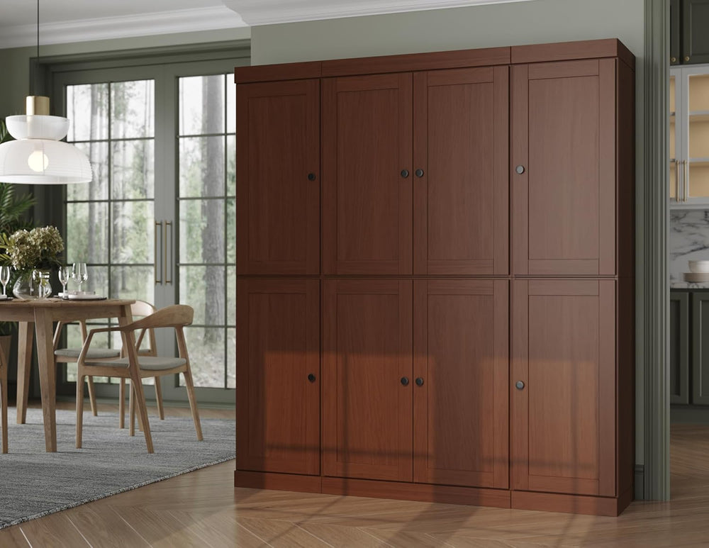 Palace Imports Solid Wood Storage Cabinet – 71.5" H x 65" W - Tall ...