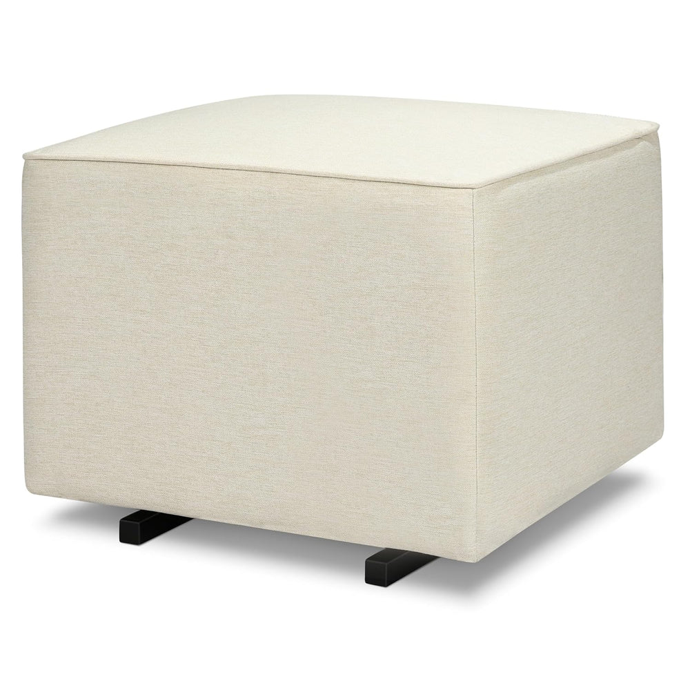 Davinci Universal Gliding Ottoman in Vanilla, GREENGUARD Gold & CertiPUR-...