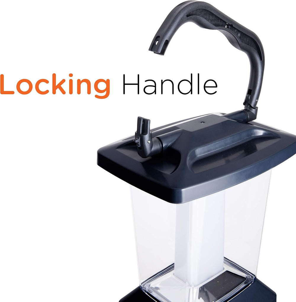 Enbrighten LED Camping Lantern, Battery Powered, Carabiner Handle, Hiking Gea...