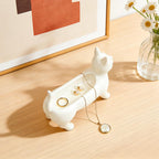 PUDDING CABIN Cat Gifts for Women Mom Siamese Ring Holder for Jewelry Rings, Earrings & Necklaces, Minimalist Home Decor, Unique Cats Gifts for Cat Lovers Birthday Mothers Day & Christmas