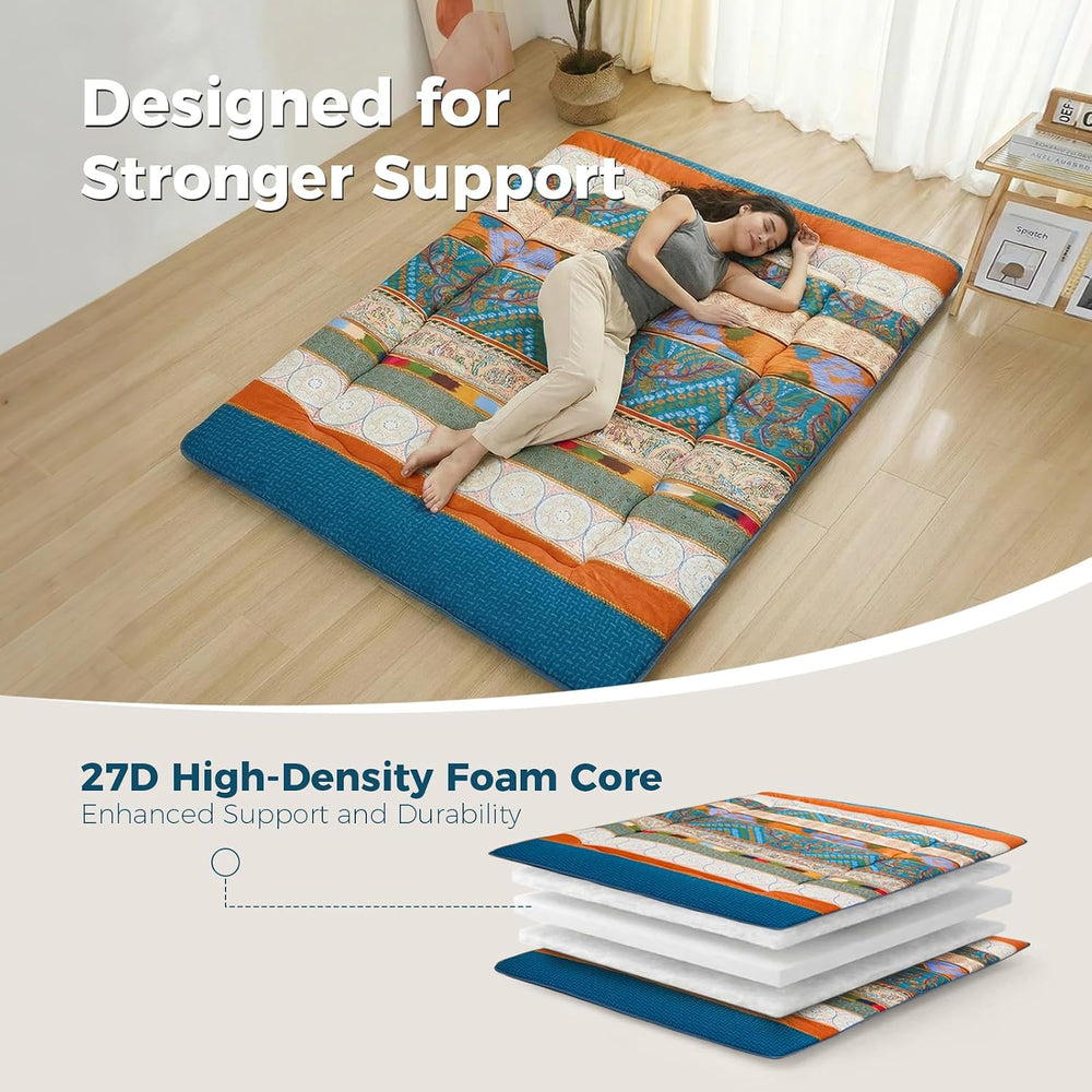 XICIKIN 2.5" Japanese Floor Mattress, Japanese Futon Mattress | Made wit...