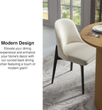 Casaphoria Wood Kitchen Table Set with 2 Chairs, 79" Dining Kitchen Table & Chairs Set for 6-8, Modern Farmhouse Oval Dining Table for Living Room, Easy Assembly, Black