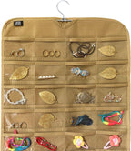 BB Brotrade Hanging Jewelry Organizer,Accessories Organizer,80 Pocket Organizer for Holding Jewelries