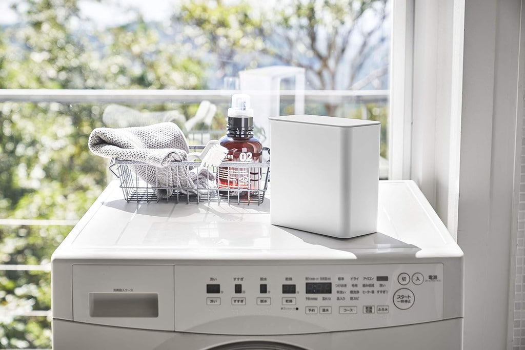 Yamazaki Home Plate Magnetic Detergent Pod Container White