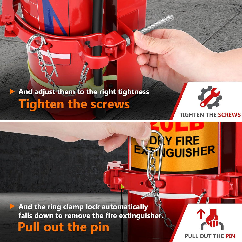 Heavy Duty Vehicle Bracket,Fire Extinguisher Brackets&Mounts-St12 Steel R...