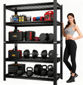 35''W Wire Shelving Unit, 3000 Lbs Heavy-Duty Garage Storage Shelves, 5-Tier Adjustable Reinforced Shelves for Laundry Rooms, Basements, Kitchens&Outdoor (35''W*16''D*72''H, 5-TIER-wire shelving)