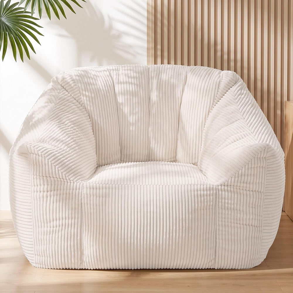 Korser Bean Bag Chair, Giant Bean Bag Chairs for Adults Teens, Comfy Floor Ch...