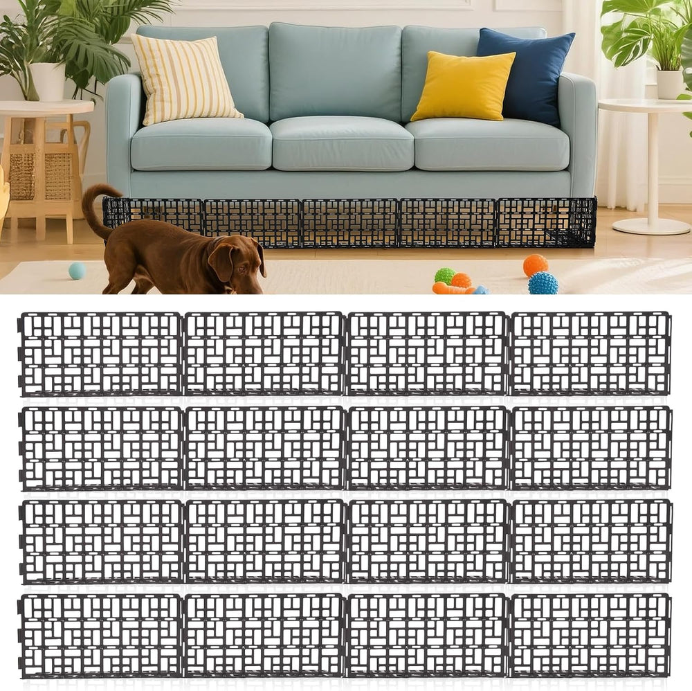 Under Couch Blocker for Bed,Under Bed Blocker for Pets,Under Sofa Furniture B...