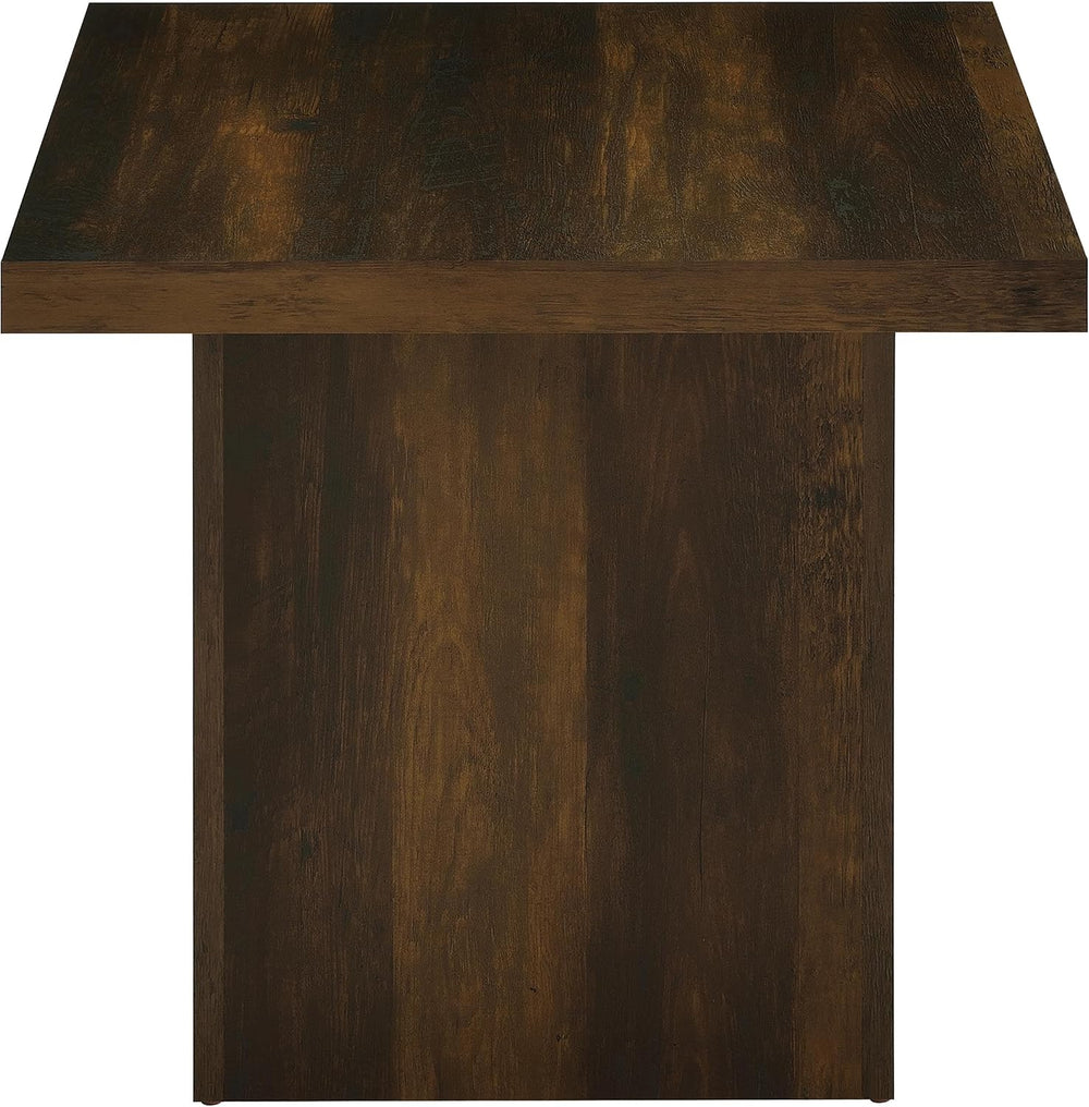 Coaster Home Furnishings - Devar - Wood - Square End Table with Thick Top, Pl...