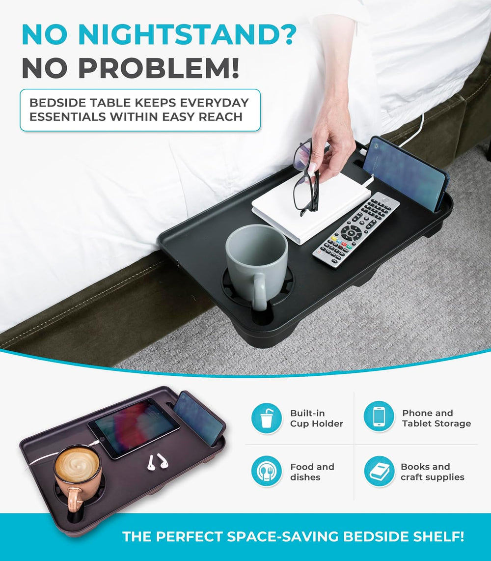 Stander Wonder Bedside Shelf, Bedside Caddy Organizer & Bunk Bed Shelf, S...