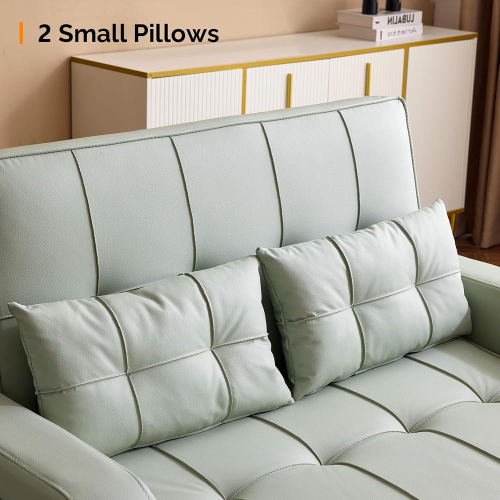 VINGLI Convertible Loveseat Sleeper Sofa Bed, Pullout Couch for Living Room |...