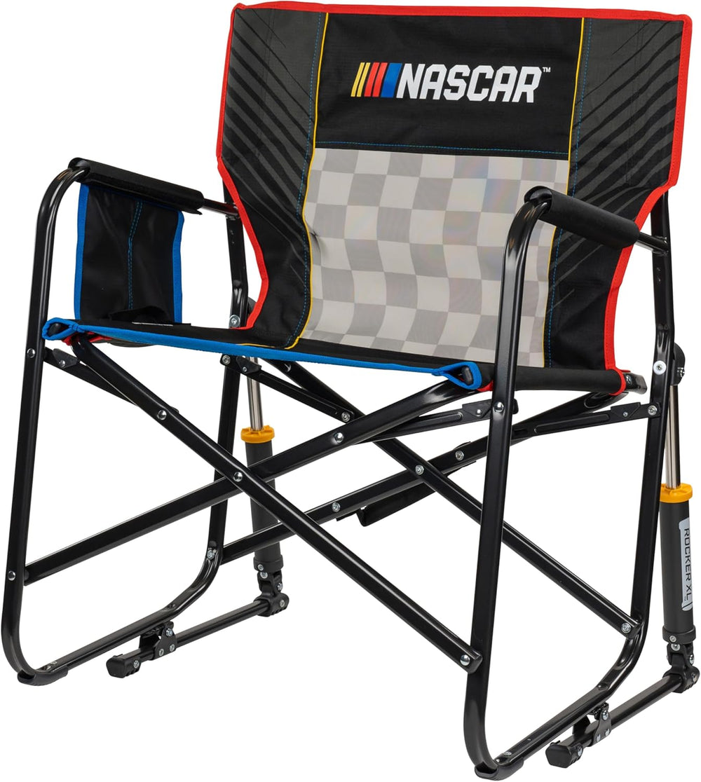 GCI Outdoor NASCAR Freestyle XL Rocker Camping & Sideline Sports Chair | ...