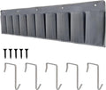 RV Shoe Pockets 10 Pockets Heavy Hanging Bedside Storage Organizer with Sturdy Hooks Storage Pockets Hangs on bed for Shoes Toys and Tool Accessories
