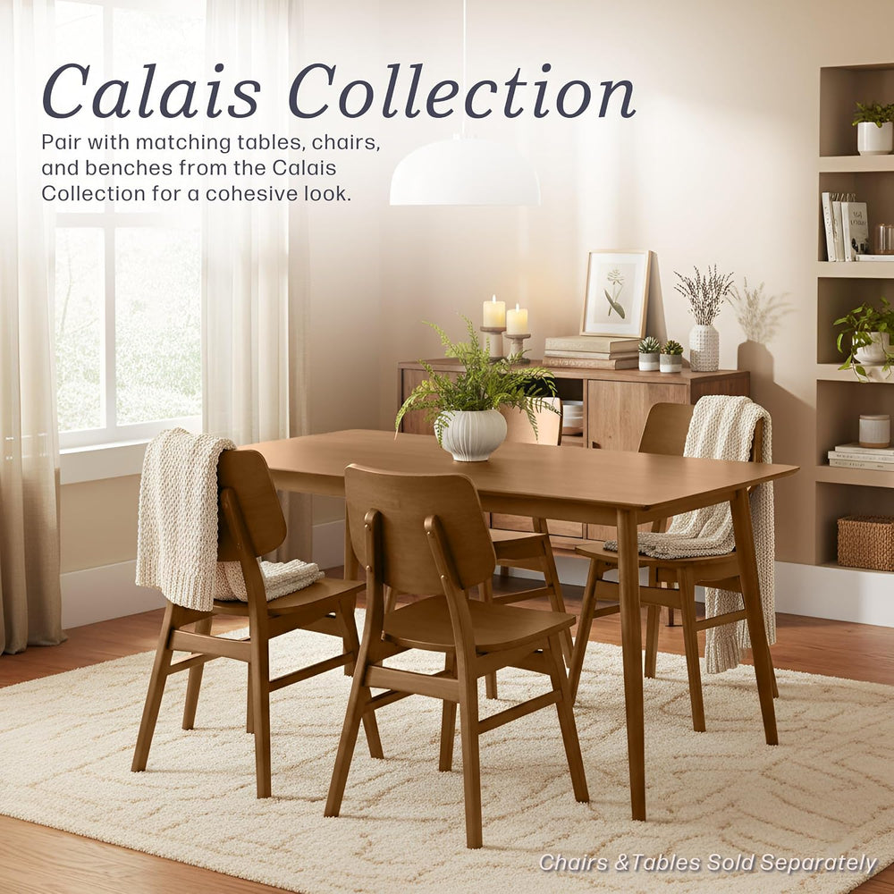 Alaterre Furniture Calais Dining – Mid Century Modern Set of 2 Dining Chairs ...
