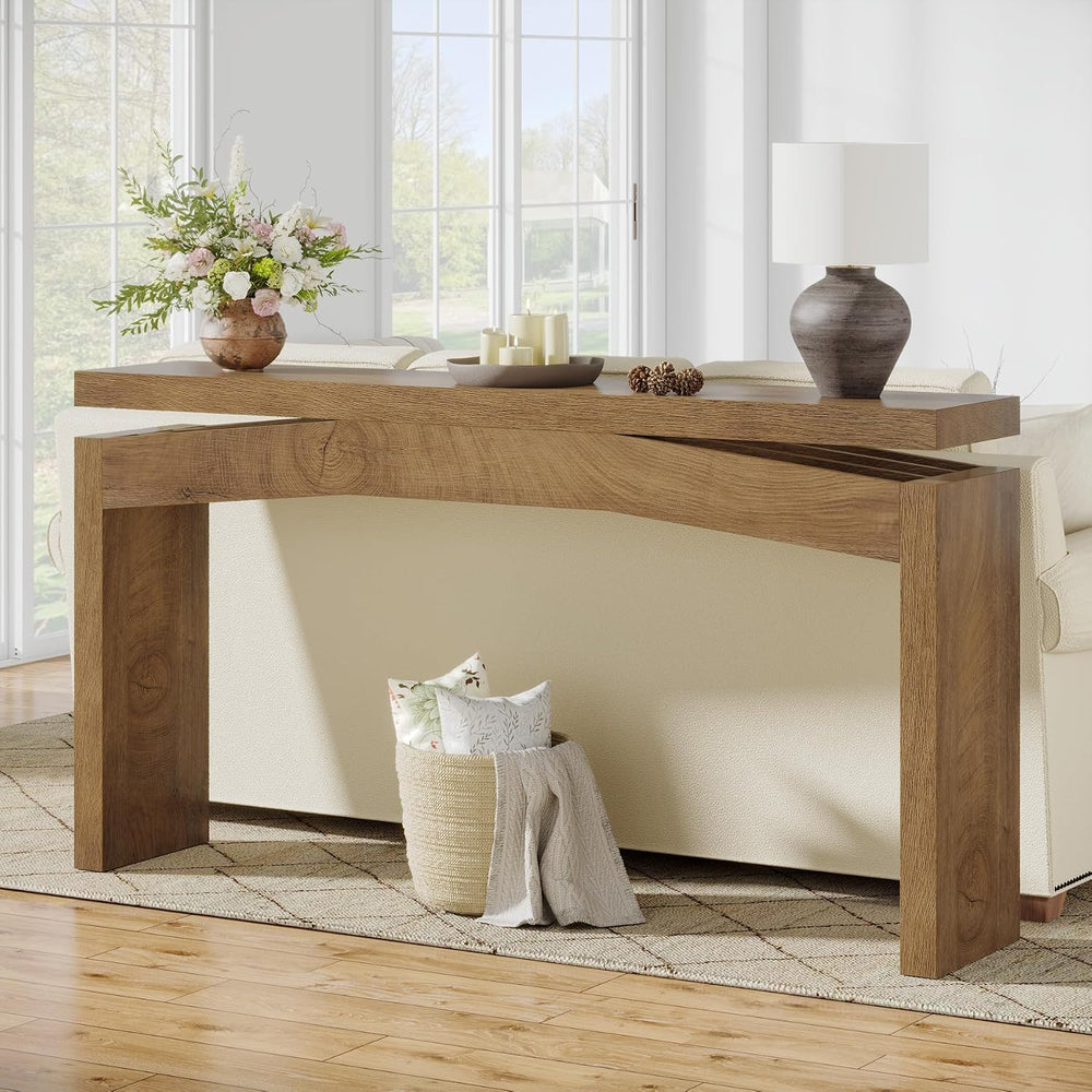 Celaform 63 Inch Console Tables for Entryway Farmhouse Style | Long Sofa Tabl...
