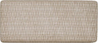 HomePop Malmo 36" Storage Bench - Tan Geometric Pattern
