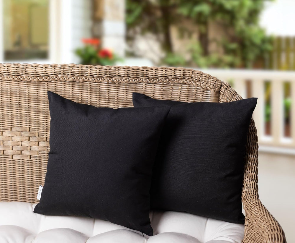 RSH DECOR: Sunbrella Lumbar Throw Pillows Set of 2 | 20" x 12" | Wa...