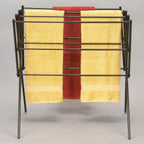 Household Essentials 5175 Collapsible Expandable Metal Clothes Drying Rack, Antique Bronze, STORAGE