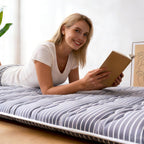 jzbearapt Premium Foam Japanese Floor Mattress Futon Mattress,100% High Density Comfortable Foam,Thicken Tatami Mat Sleeping Pad,Portable Kids Adults Sleeping Mats for Guest Room, Dormitory