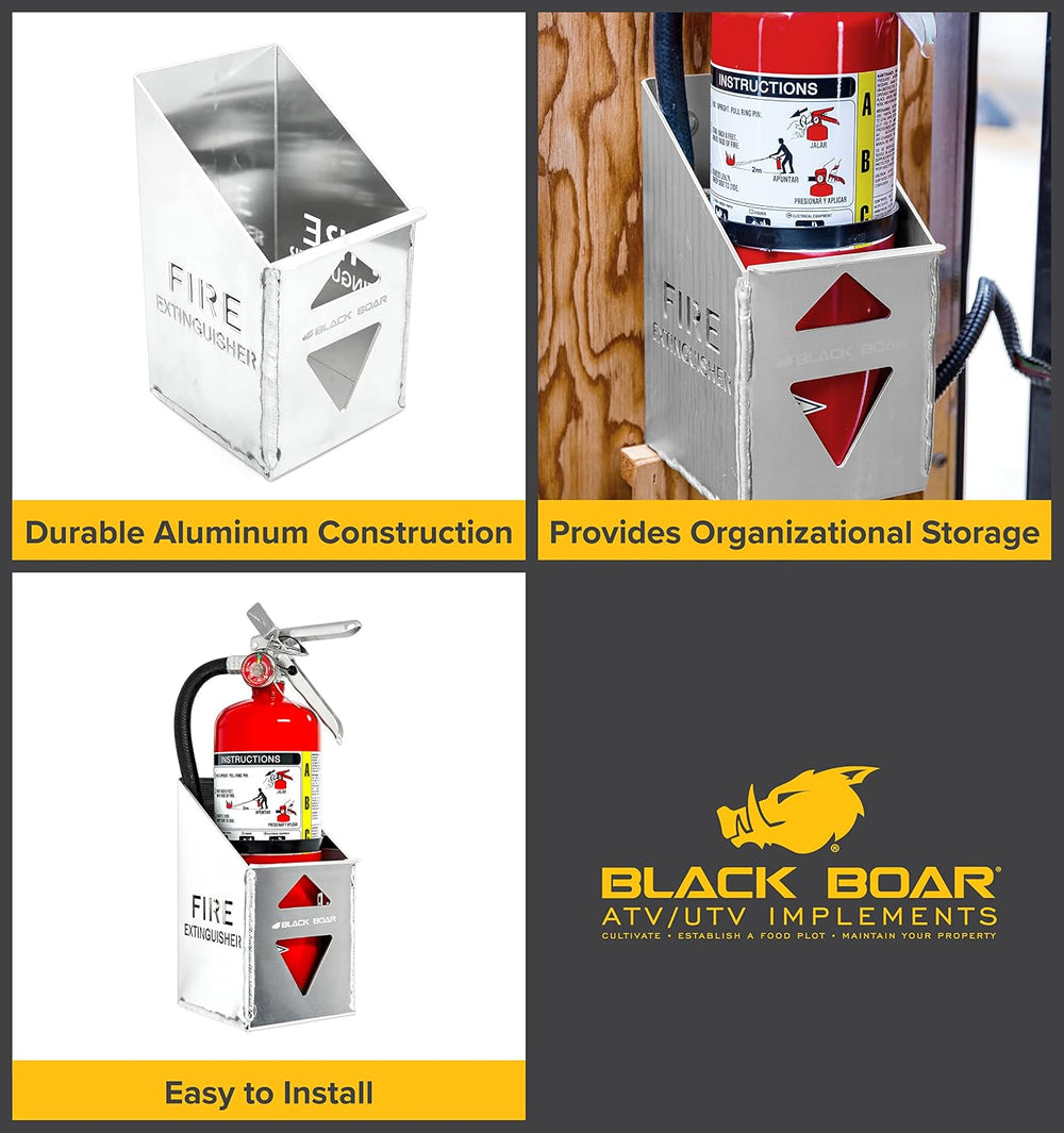Black Boar Aluminum Holder for Enclosed Trailer/Garage | Securely Holds a 5lb...