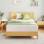 Twin XL Memory Foam Mattress, 10 Inch Bed Mattress in a Box with Cooling Green Tea Gel, Relieve Pressure with Medium Support, CertiPUR-US Certified, 80''L x 38''W, White