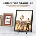 TR-LIFE Plate Stands for Display, 6.5 inch, 2 Pack, Metal Picture Holder Easel Stand for 6–12 in Plates, Frames and Books, up to 1.5 in Thick