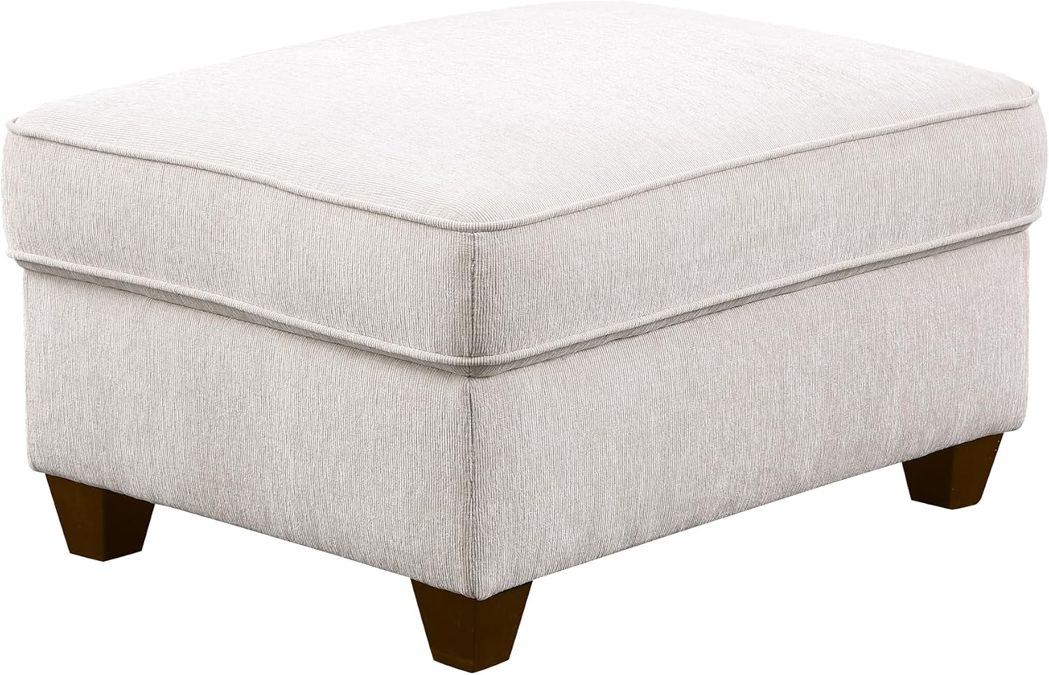 Ball & Cast 127" L-Shaped Sectional Couches for Living Room with Movable Ottoman,2 Cup Holders & USB Ports,7 Seat Chenille Upholstered Sofa W/6 Throw Pillows & Hidden Storage Box,DIY Combination,Beige