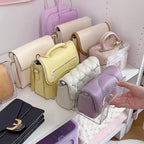 Purse Organizer for Closet, Clear Acrylic File Organizer, Desk File Holder for Book, Document, Envelopes, Binder, Mail, Handbag (2Pcs)