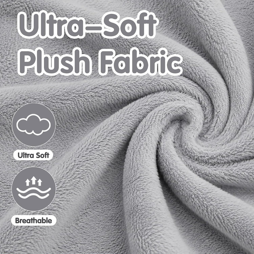 Tiita Foldable Floor Mattress for Kids -Daycare Sleeping Plush Futon or Floor Mat with Storage Bag, Toddler Floor Nap Mat, Portable Toddler Travel Mattress for Camping & Guest Use, Playroom, Grey