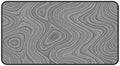 Brushed Metal Texture Desk Mat - Extended Mouse Pad & Desk Pad, Neoprene Surface, Non-Slip Rubber Base, Stitched Edges, Desk Protector for Keyboard & Mouse, Sizes 12x18/12x22/16x32 (Damascus, 12x22)