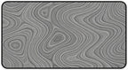 Brushed Metal Texture Desk Mat - Extended Mouse Pad & Desk Pad, Neoprene Surface, Non-Slip Rubber Base, Stitched Edges, Desk Protector for Keyboard & Mouse, Sizes 12x18/12x22/16x32 (Damascus, 12x22)