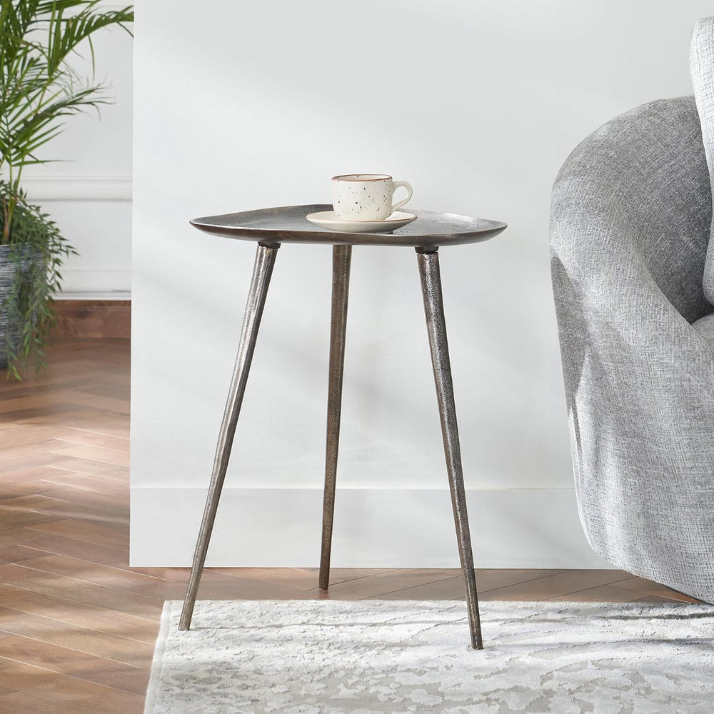 Convenience Concepts Bali Metal Tall End Table 16" - Tall Modern Artisan...