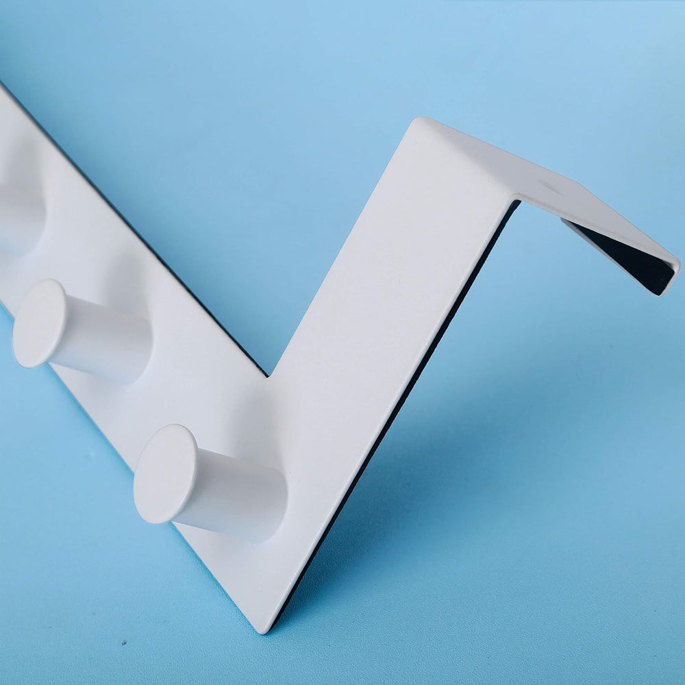 WEBI Over The Door Hook,Door Hanger:Over The Door Towel Rack,6 Peg Door Hooks...