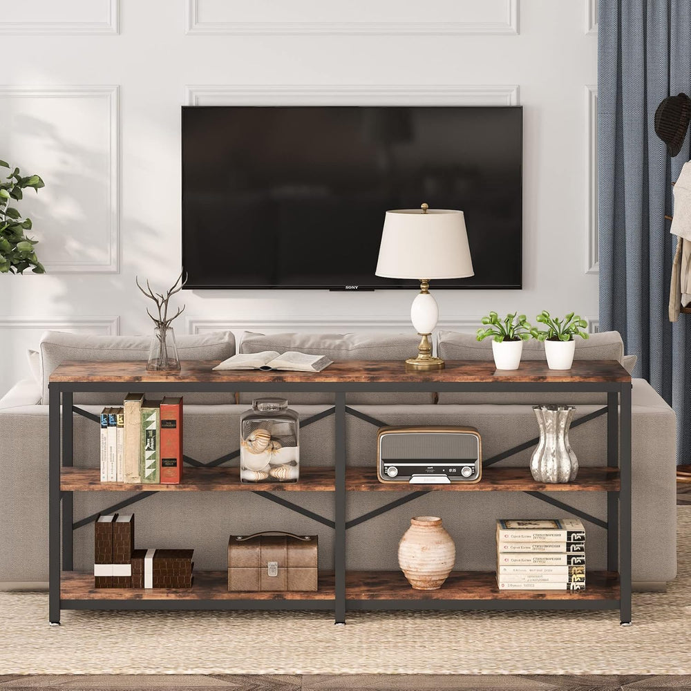 Tribesigns 70.9 Inch Extra Long Console Table, Modern Sofa Table Behind Couch...
