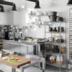18" Deep x 24" Wide x 64" Height Wire Shelving Kit | 5-Tier | NSF Commercial Storage Rack Unit
