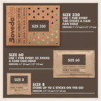 Boveda 72% RH 2-Way Humidity Control – Restores & Maintains Humidity – All in One Solution for Humidification- Patented Technology - Convenient & Versatile - 10 Count Resealable Bag