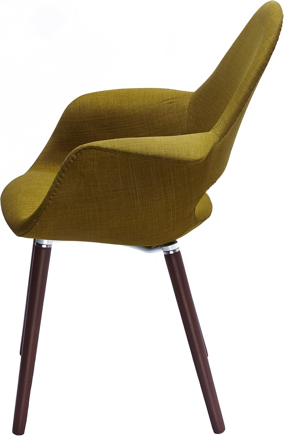 2xhome Mid Century Modern Upholstered Fabric Organic Accent Living Room Dinin...