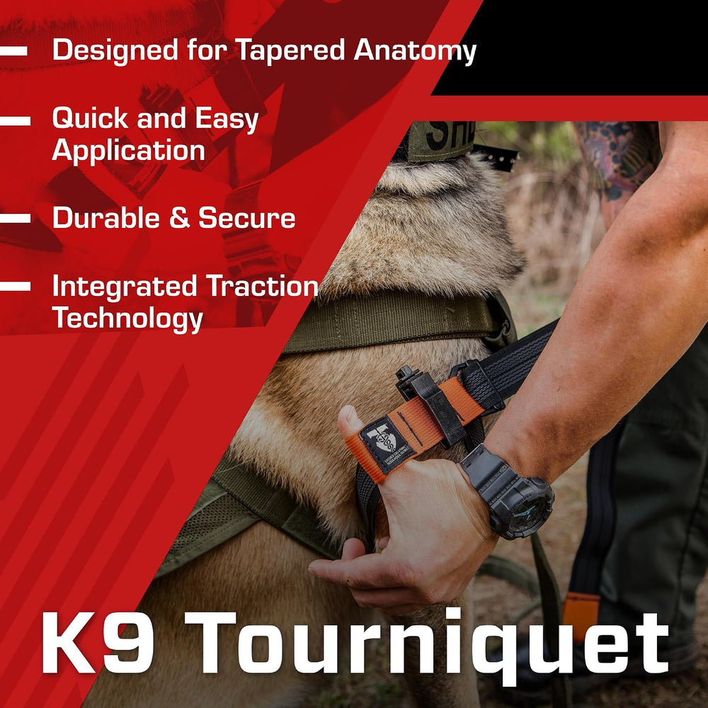 TacMed Solutions K9 Tourniquet, Dog Emergency First Aid Equipment for Massive...